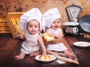 sesión de fotos panadería bebes niños y niñas peques en Murcia