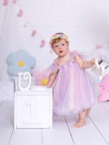 Sesión Smash Cake de primer cumpleaños en Murcia